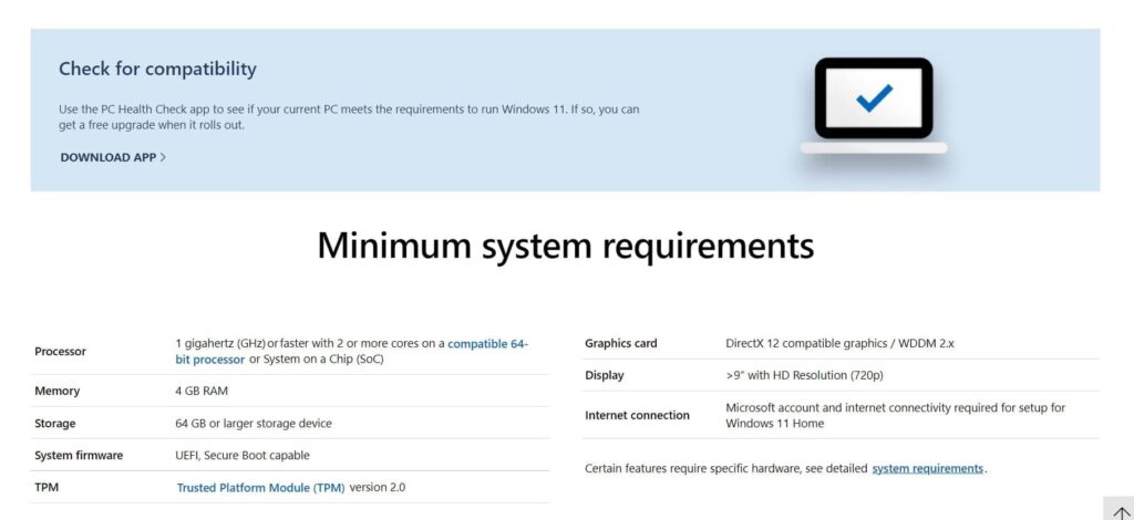 Check-Compatibility-By-PC-Health-Check-App