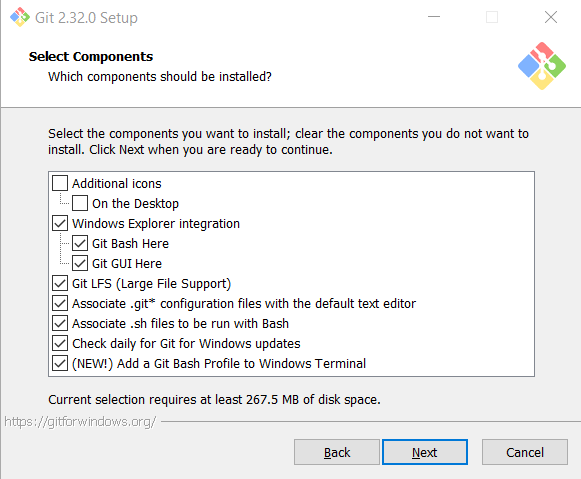 Git Select Components